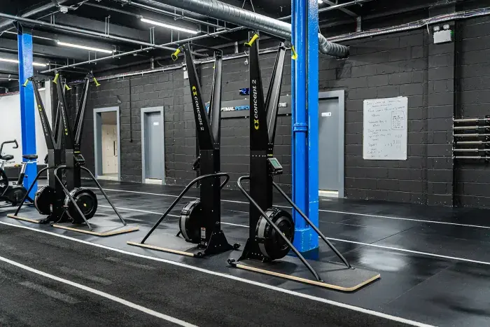Completed gym reception