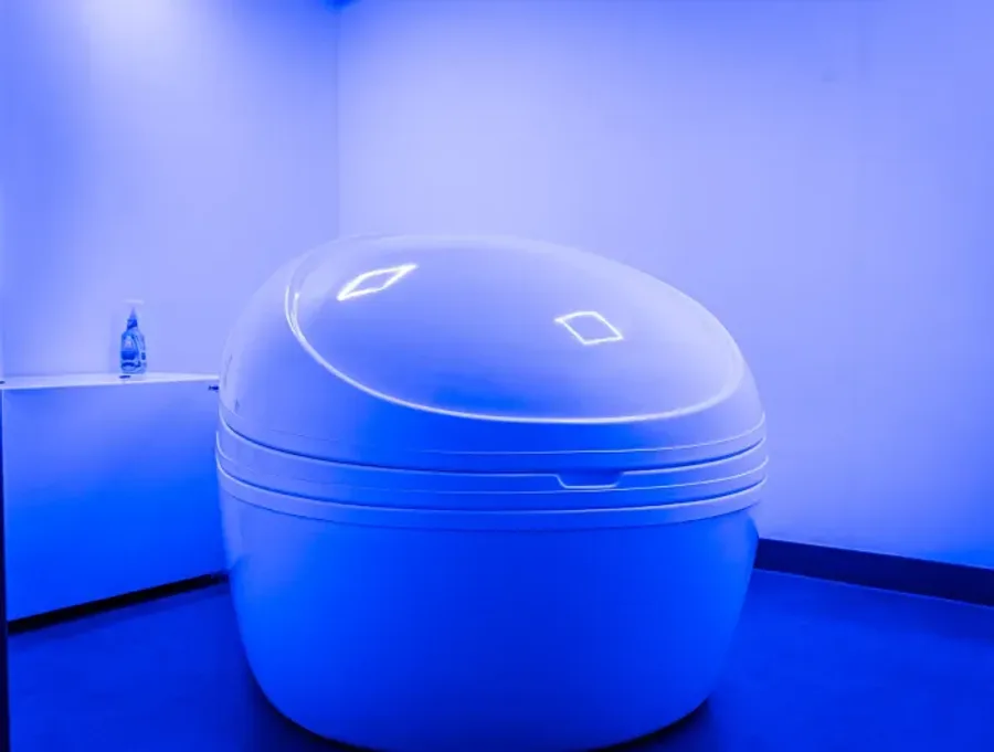 The flotation therapy pod