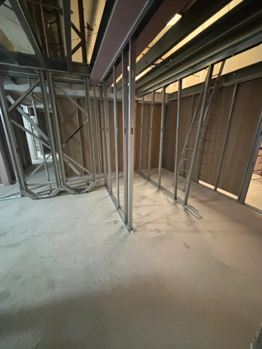 Partition first fix under construction