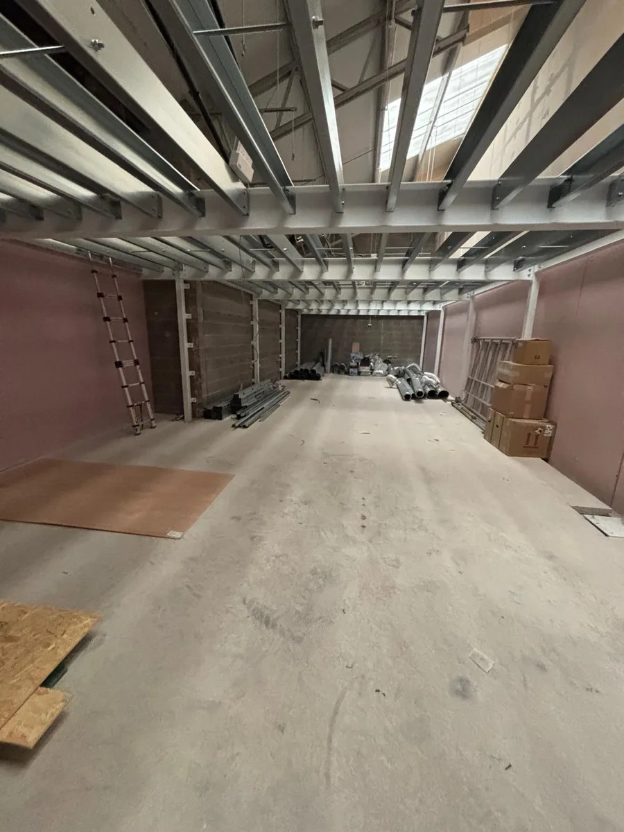 Mezzanine install