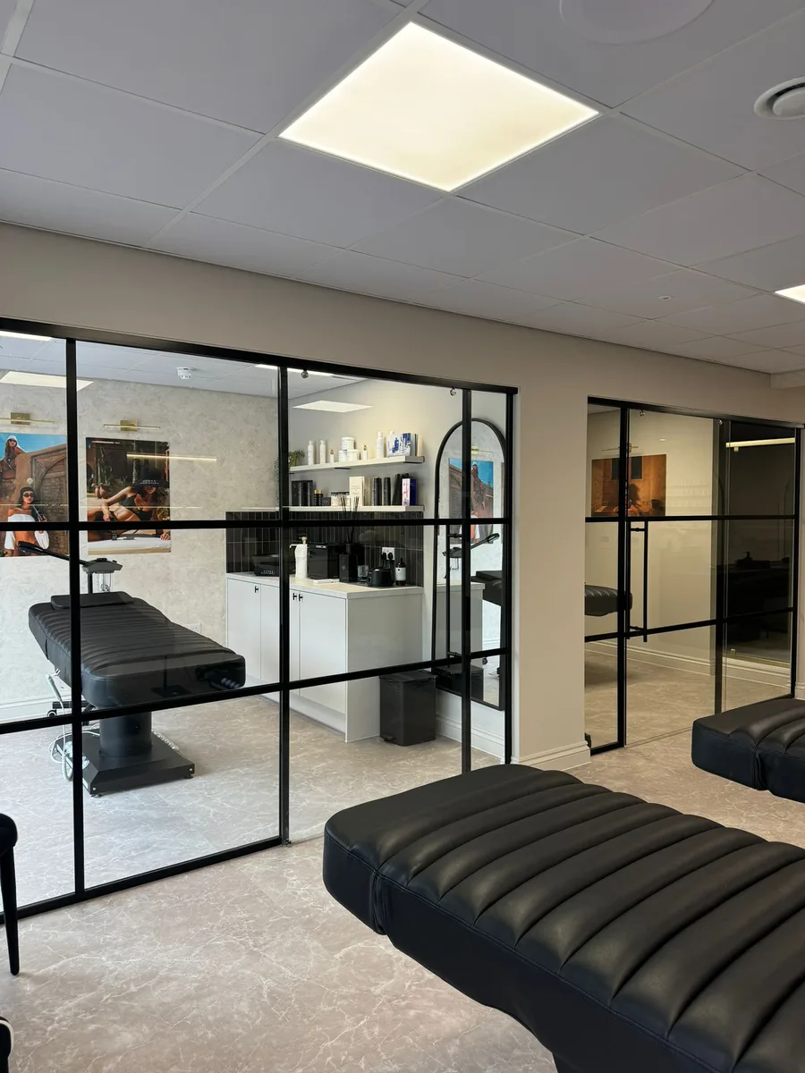 Glazed partitions designed and installed