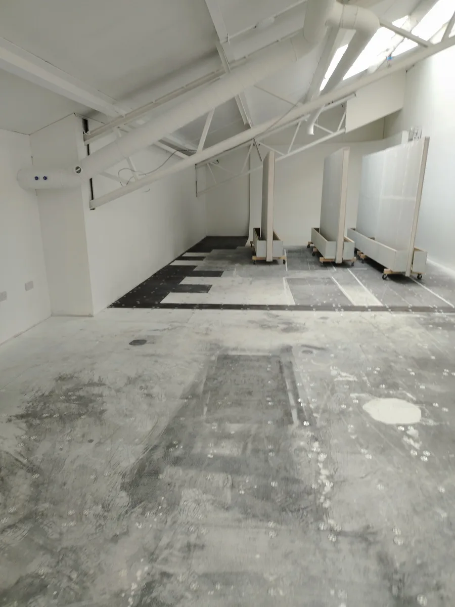 Whitewashed space